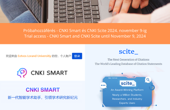 Trial access: CNKI Smart and CNKI Scite