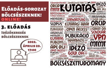 Előadás-sorozat bölcsészeknek!