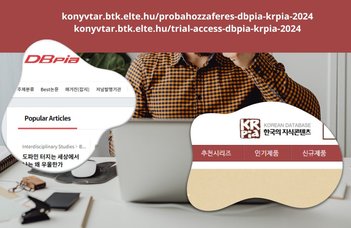 Trial access to the Korean DBpia and KRpia databases - EXTENDED!